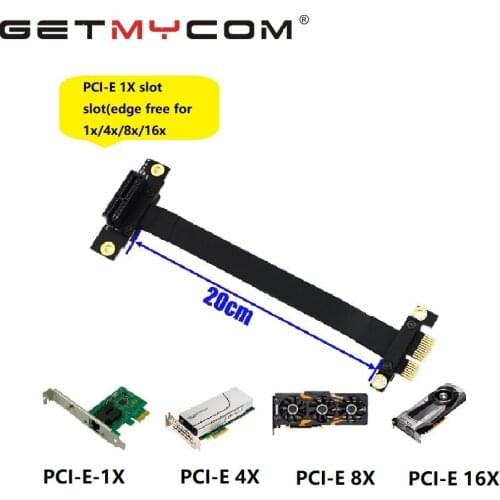 PCIE X1 Extension Cable for Motherboard Extender Converter Adapter PCIE PCI Riser PCI-E PCI E Riser PCI Express Riser Card