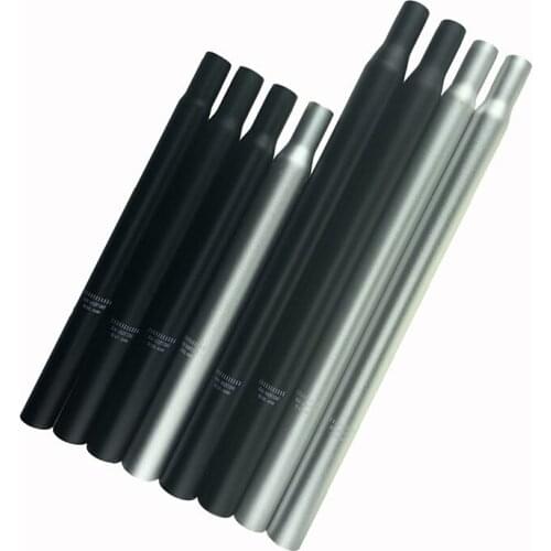 30.4 30.8 31.6mm MTB Road Bicycle seatpost 300mm 350mm 400mm 450mm Aluminum Alloy seat tube Saddle pole Bike Part Aceessories