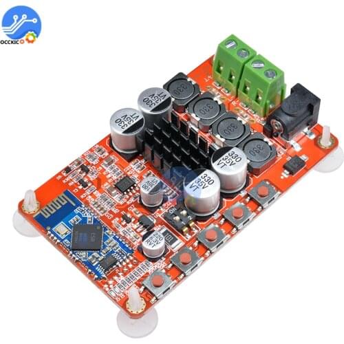 TDA7492P Bluetooth 4.0 Digital Amplifier Board 2X50W 8-25V Audio Sound Board HIFI Stereo Bluetooth Receiver for Speaker