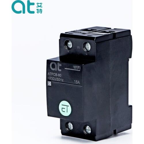 Wifi Circuit Breaker Timer Remote Control TuyaAPP Smart Automatic Intelligent Switch Record Power Consumption Function