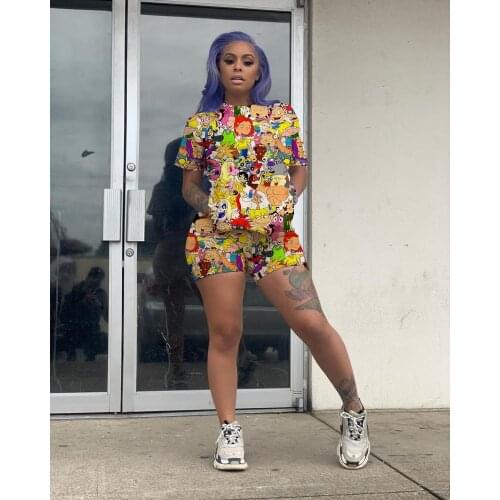 Adogirl Plus Size S-3XL Women Casual Two Piece Set