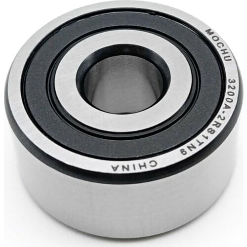 1pcs 3200A-2RS1TN9 10x30x14.3 3200 5200 3200RS 5200RS 3200-B-2HRS-TVH 3056200 Double Row Angular Contact Ball Bearings
