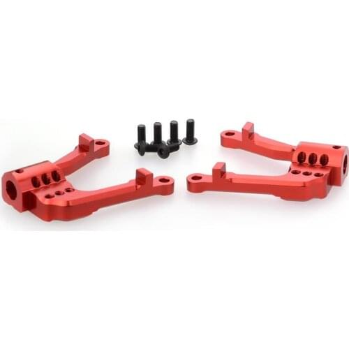 2pcs Aluminum Front Rear Shock Damper Tower Mount Hoops for AXIAL SCX10 II 90046 90047 1:10 RC Car