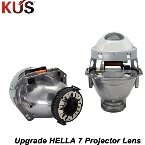 2pcs 3.0 inch Bixenon hid Projector lens hella 7 new version metal holder retrofit d1 d2 d3 d4 bulb car assembly Modify