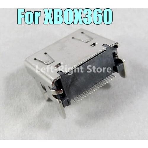 2pcs OEM new Replacement Kits HDMI-compatible Port Connector Socket Plug for Xbox360 XBOX 360 Console Accessories
