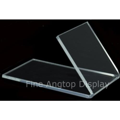 5pcs/lot Acrylic Shoe Display V Bend Jewelry Stand Holder