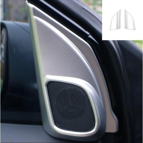 For Honda CRV CR-V 2012 2013 2014 2015 2016 ABS Interior Tweeter Speaker Cover Trim 2pcs