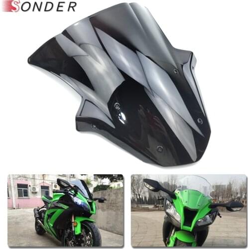 Screen For Kawasaki Ninja ZX-10R ZX10R ZX 10R 2011 2012 2013 2014 2015 Windscreen Windshield Wind Deflectors Accessories