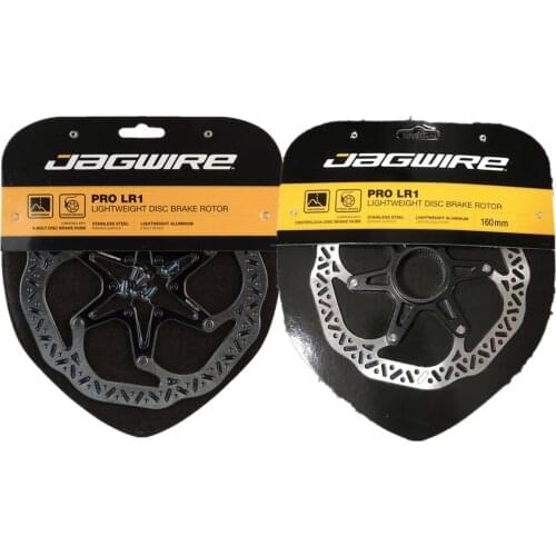 .Jagwire Pro LR1 Lightweight Disc Brake Rotors Mountain bike road bike Six nails / middle lock 140 160 180MM Disc brake
