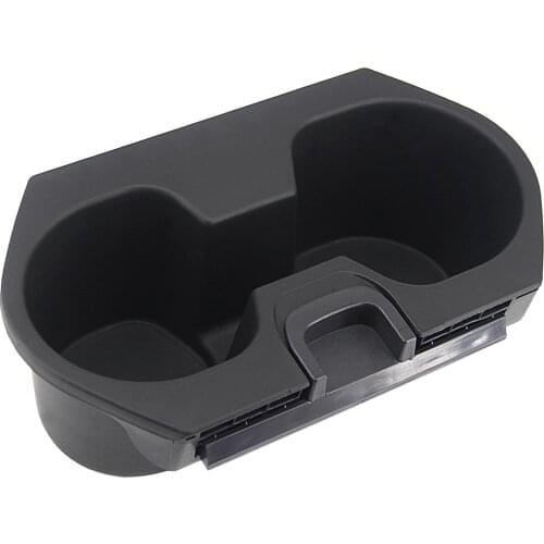Upgraded Car Center Console Cup Holder Insert Assembly Fit for Honda Civic 2016 2017 2018 Black