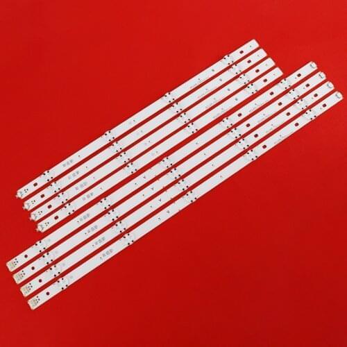 New 5set=40 PCS LED backlight strip for LG 49UH610A 49UH6100 49LF5100 49UH6030 49UF640V 49UF6407 49UF640 49LF510V