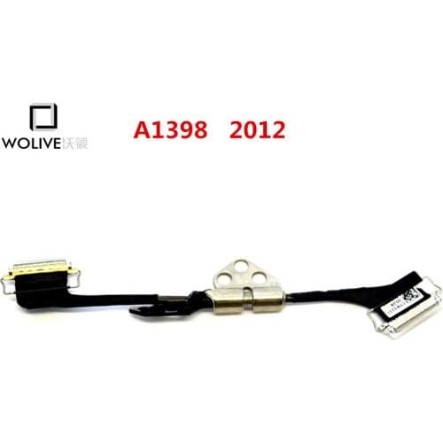 New LCD Display Cable for Apple Macbook Pro 15" Retina A1398 2012 2013 2014 2015 LCD LVDS Cable & Left Hinge