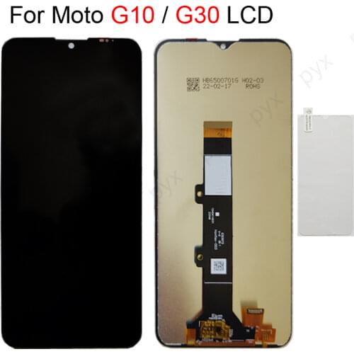 Original Test For Motorola Moto G10 LCD G20 XT2821 Display Touch Screen Digitizer Assembly Replac For Moto G30 LCD XT2129-2 lcd