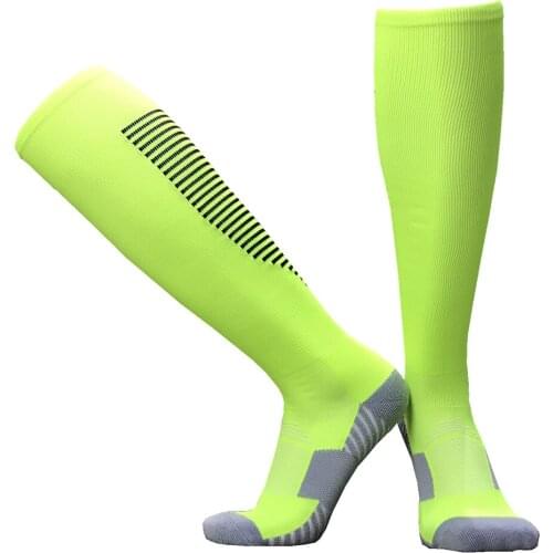 Sports cycling socks kids mens long thick football socks women bottom rugby towel socks running basketball sox thickening socks