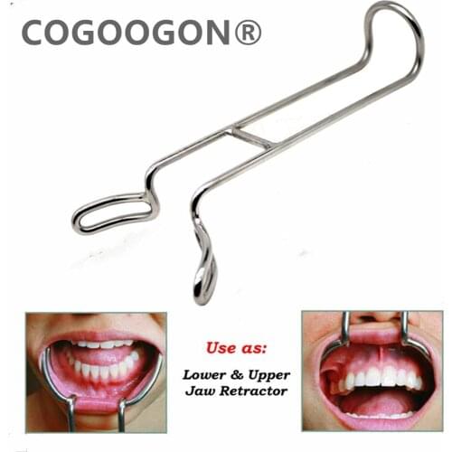 Dental Implant Large Mouth Gag Opener Teeth Retractor Dentist Surgical Instrument Tool 8cm Tooth Whitening Tool Oral Care