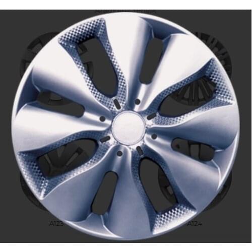 AK-A173 15 Inch Citroen C Elysee Unbreakable Wheel Cover 4'Lü Set