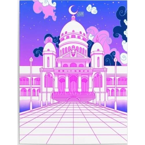 5D DIY Full Drill Diamond Painting Moon Kingdom Sailor Anime Diamond Mosaic Cartoon Embroidery Cross Stitch Set Room Decor Gift