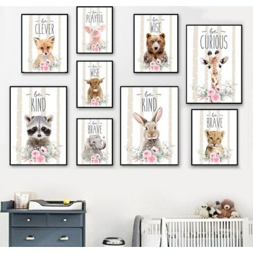 DIY Full Square/Round Diamond Painting Flower Fox Bear Giraffe Diamond Embroidery Inlaid Cross Stitch Animal Home Decoration