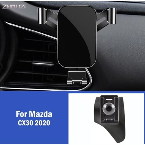 Car Mobile Phone Holder Special Air Vent GPS Mounts Stand Gravity Navigation Bracket For Mazda CX30 CX 30 2020 Car Accessories