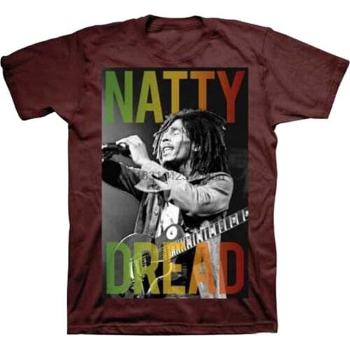 Bob Marley Natty Dread Rasta T Shirt Official