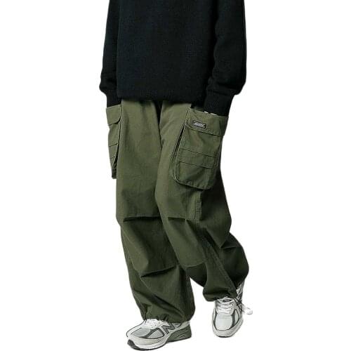 Trendy Cargo Pants Men and Women Casual bf Trousers Wide Leg Straight Loose Baggy Pants Streetwear Hiphop Harem Pants Clothing