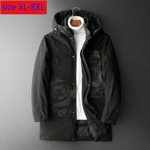 CHEN ZE JIA Men's Long Parkas