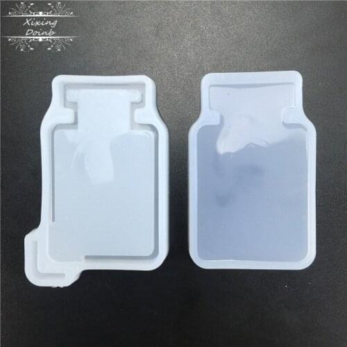 DIY resin clay mold, perfume bottle shape, silicone mold, cake decorating tool, mirror crystal drop gel making tool