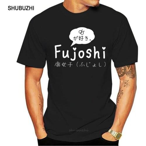Printed Men T Shirt Anime Tshirt For Otaku (For Yaoi Fangirl) Fujoshi Fujoshi Women T Shirt