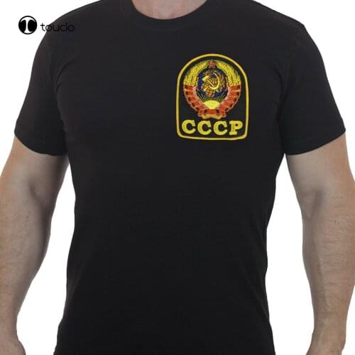 T-Shirt With Russian T-Shirts Russia Putin Military MenS Clothing Army Ussr