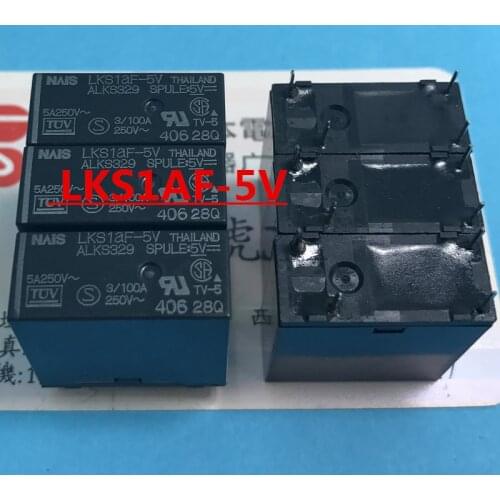 LKS1AF-5V ALKS329 LKS1AF-9V ALKS325 LKS1AF-12V ALKS321 LKS1AF-24V ALKS322 4PINS 5A Power Relays