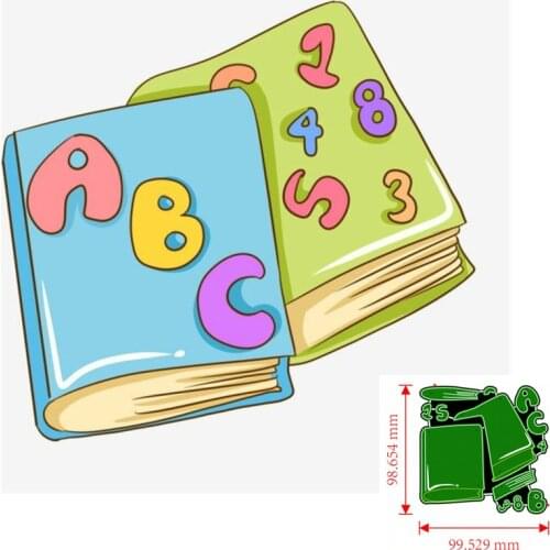 Metal Cutting Dies Book DIY Scrapbooking Paper Cards Decorative Craft Embossing