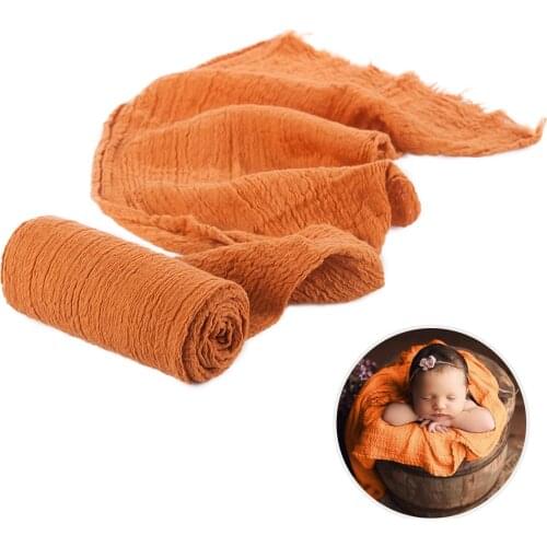 7 Colors Baby Blankets Newborn 40*180cm Babies Accessories Newborn Photography Wrap Soft Decor Wrap Blanket Baby Photo Props