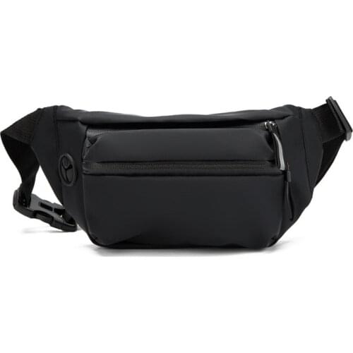 Chest Bag Waterproof Mens Waist Bag Personality Leisure Outdoor Sports One Shoulder Messenger Bag Fashion Korean Trend Riding
