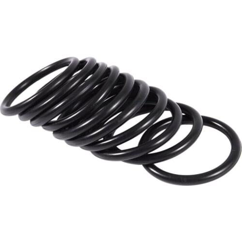 New 10 PCS Metric O Rings Black Nitrile Rubber 40 mm OD 4 mm thick