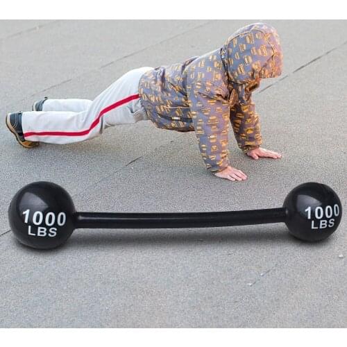 New Fitness Dumbbell Parent-Child Interactive Toy Party Decor Interactive Sports Toy Kid Inflatable Barbell Fitness