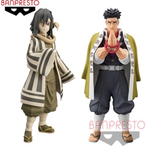 Glazovin Original Demon Slayer Iguro Obanai Himejima Kyoumei Anime Collection Movie Model For Christmas Gift