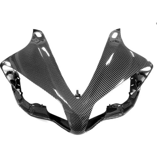 For YAMAHA YZF R1 2007 2008 Carbon Fiber Front Nose Headlight Panel Fairing