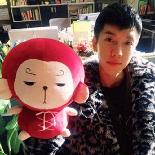 Flower Travel Monkey INS Doll Baby Korean TV comforting Sofa Xams Gift Toys Plush Bunny Sleeping Stuffed Plush toy Cushion