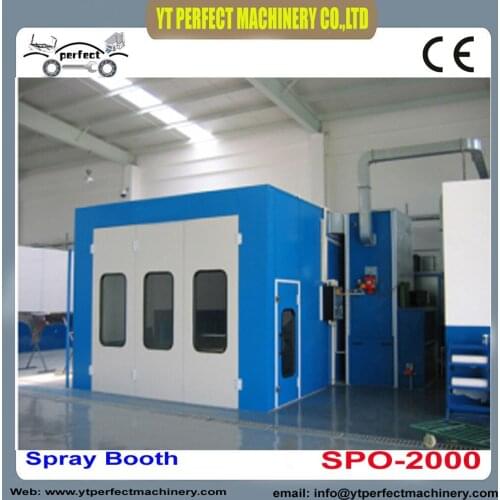 SPO-2000 Advanced high quality with CE and ISO approval car spray booth