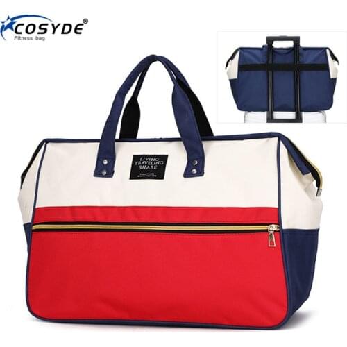 Fitness Sport Large Gym Bag Waterproof Travel Duffel Bag Training Yoga Swimming Camping Travel Fishing Gym Travel Bag Organizer