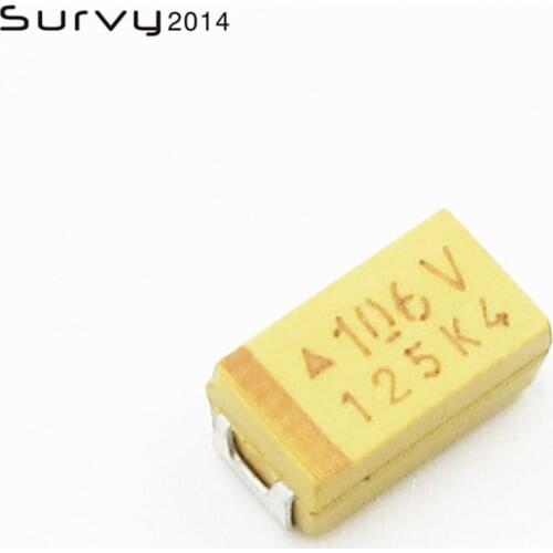 10PCS 20PCS 10UF 35V C6032 Type C Tantalum Capacitor SMD C 6032 BBC
