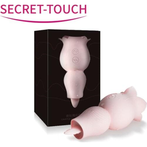 Vagina Sucking Vibrator Rose Shape Oral Licking Clitoris Stimulation Nipple Sucker Sex Toys for Women Powerful Sex Adult Product