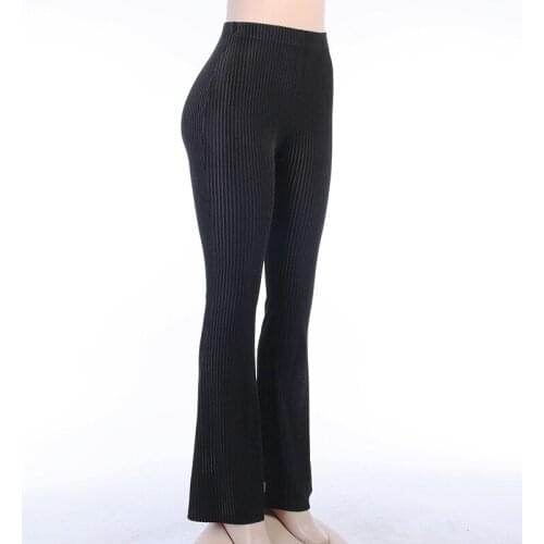 Goth Dark Vintage Streetwear Women Pants Flare Harajuku E-girl Aesthetic Emo Grunge Female Trousers Y2K Spring Chic