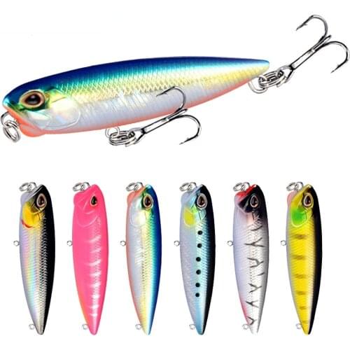 1pcs 6.5cm 5.5g Pencil Lure Realis 65 Bass Fishing Lures 2021 Crankbait Japan Fishing Bait Trout Pesca HOT Whopper Popper