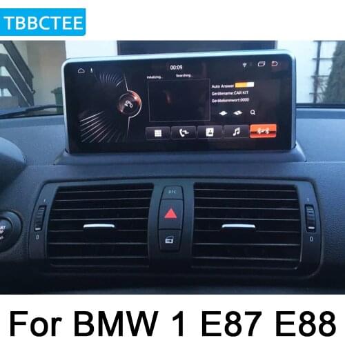 For BMW 1 E87 E88 2005~2012 Android GPS Touch Screen Multimedia Player Stereo Autoradio navigation original style WIFI Bluetooth