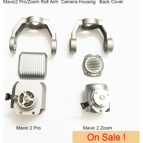 For DJI Mavic 2 Pro&Zoom Used Camera Frame Camera Housing Roll Arm Gimbal Rear Cover with Drone Repair Parts Replacement