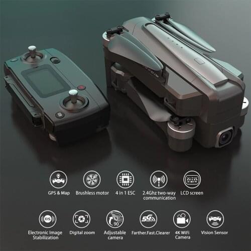 GPS Professional RC Drone 5G WIFI Electronic Anti-Shake 4K Camera Optical Flow Positioning Brushless Remote Control Quadcopter