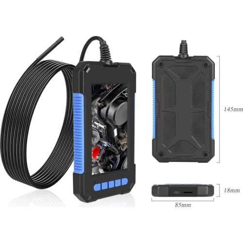 P40 Endoscope Camera Dual-Lens Single-Lens Borescope Inspection Camera 1080P HD IPS Screen 4.3" IP67 Waterproof Snake Camera