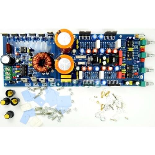 Finished TDA7293 + 5532 2.1 Channel Subwoofer Pure Power Amplifier Board Tone Board For Audio