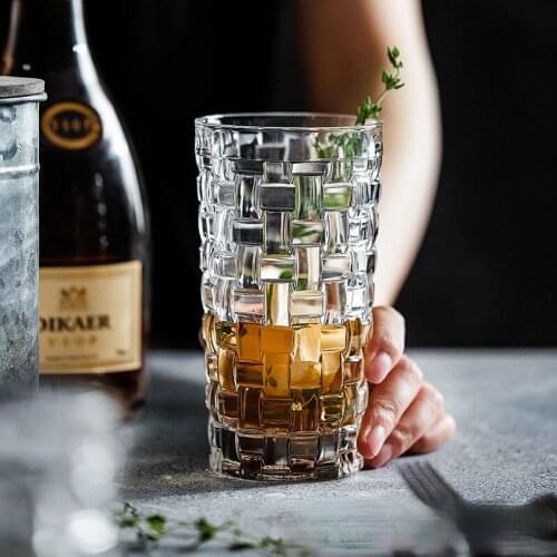 Crystal glass whisky foreign wine glass European creative spirits beer glass large crystal glass glass cups